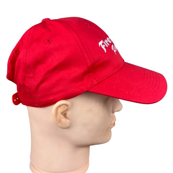 Vintage Firestone Racing Red Snapback Hat Adjustable Cotton Cap - Picture 4 of 11
